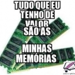 As minhas memórias…